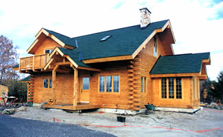 Just one of our dream cedar log home designs!